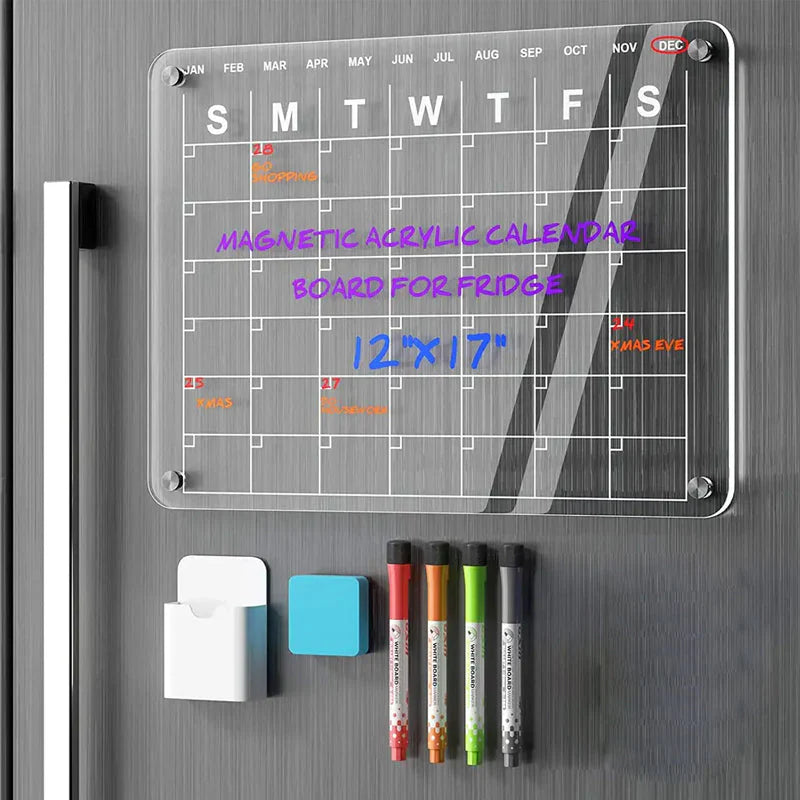 Magnetischer Kühlschrank-Planer mit Memo-Set