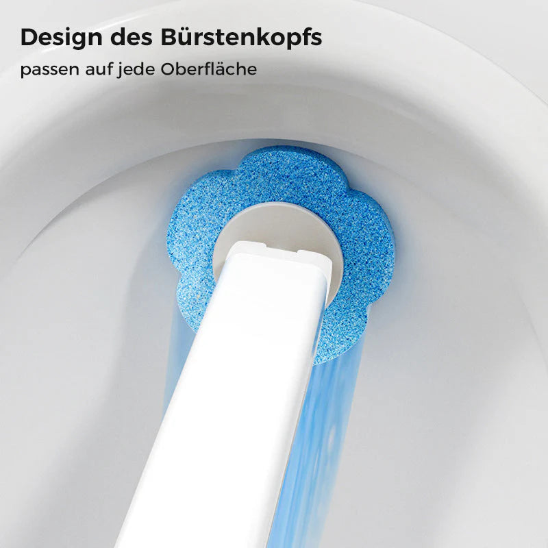 Einweg-Toilettenbürste mit Nachfüllköpfen