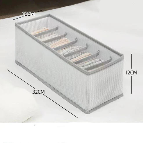 Faltbare Aufbewahrungsbox mit Fächern
