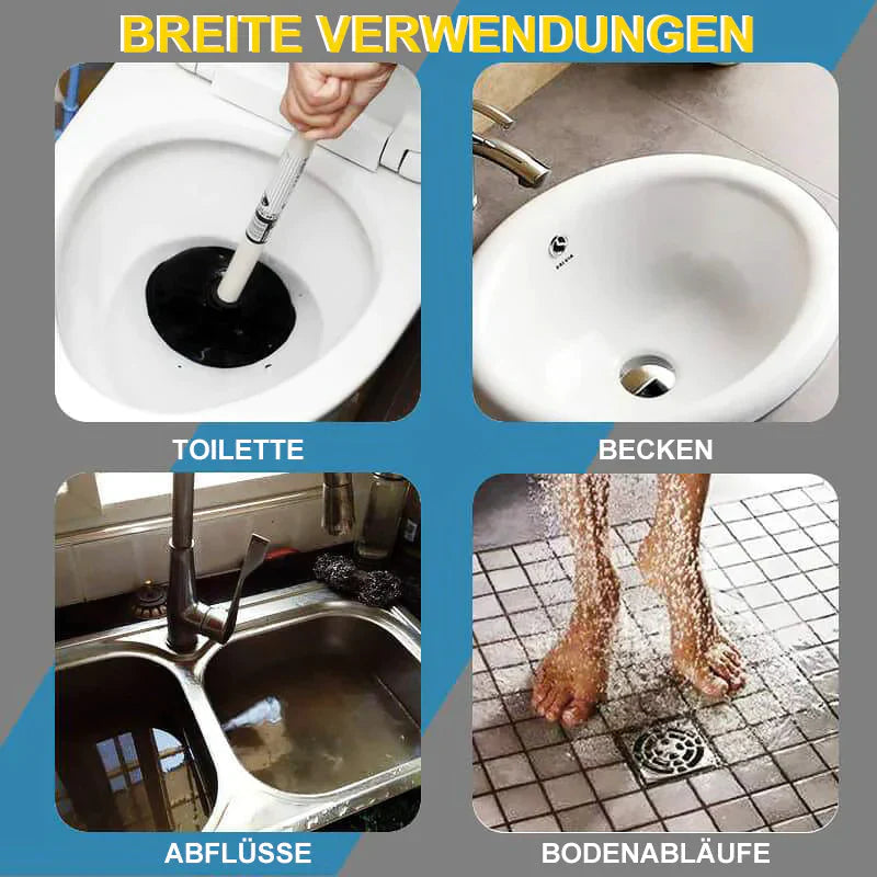 Abflussreinigungs-Spirale für Bohrmaschinen