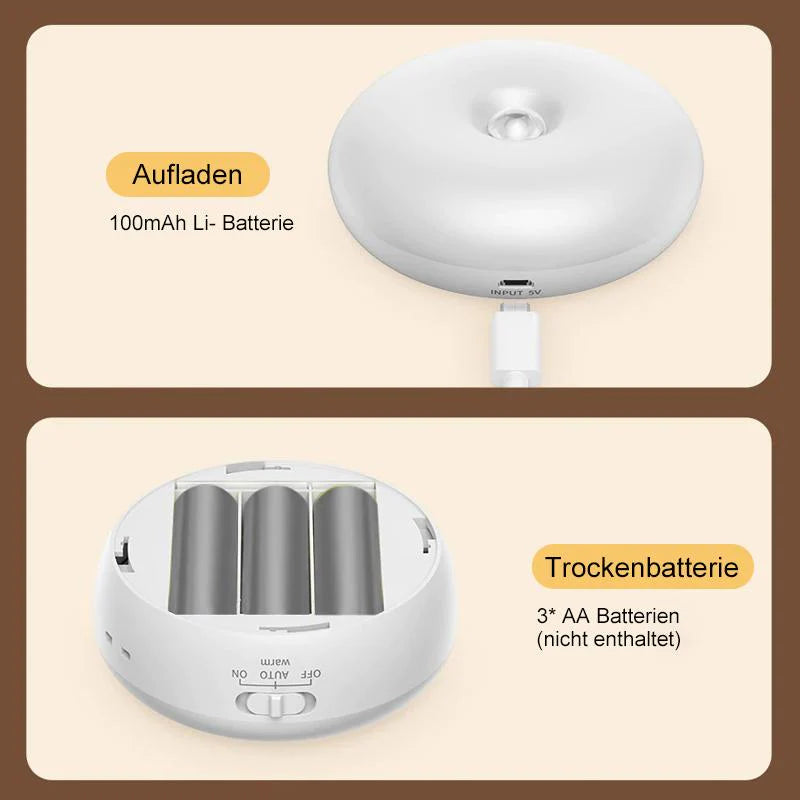 Intelligentes LED Nachtlicht mit Bewegungssensor – Licht genau dann, wenn du es brauchst!
