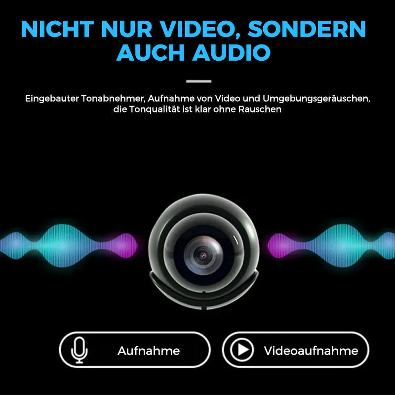 Smarte Mini-Überwachungskamera – Dein Zuhause immer im Blick