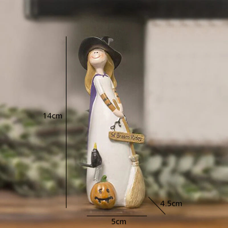 Magische Hexenfigur – Dekoration für Halloween