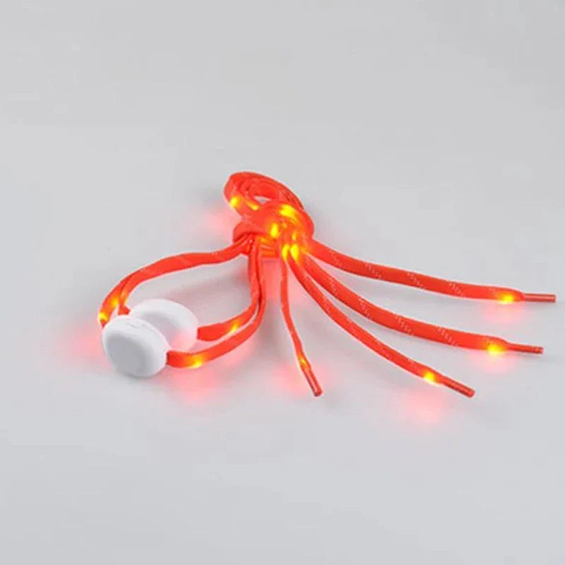 Leuchtende LED-Schnürsenkel – Für einen strahlenden Auftritt bei Nacht