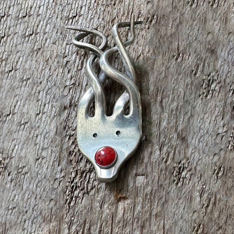 Rentier-Gabel Anhänger – Ein einzigartiger Weihnachtsschmuck!
