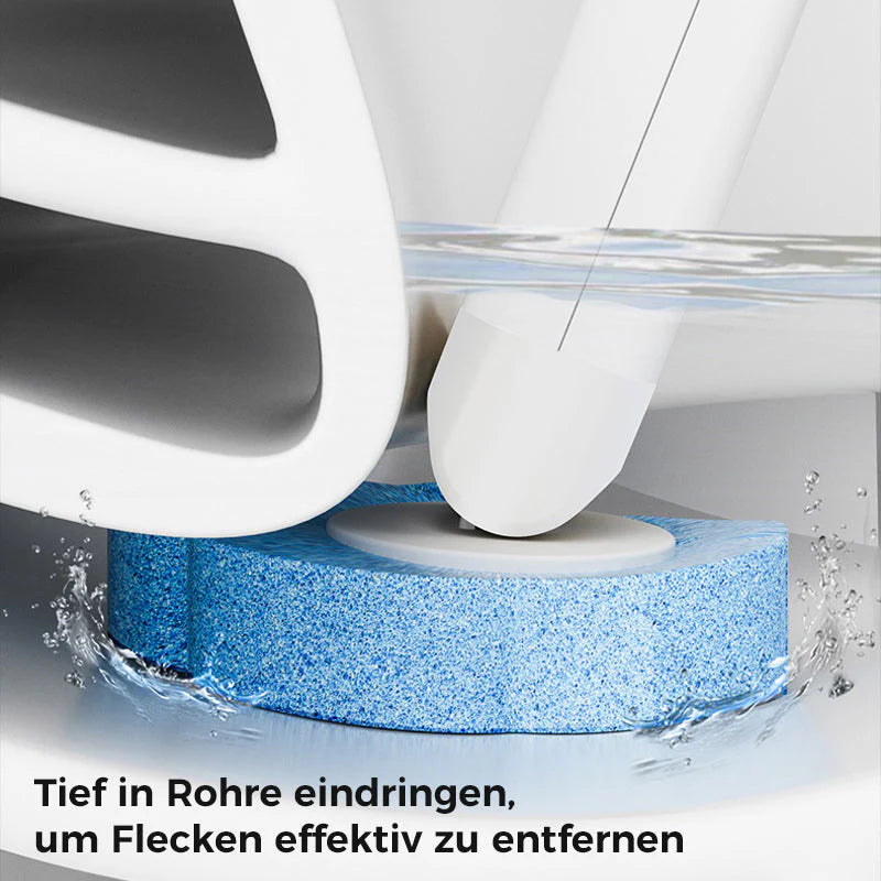 Einweg-Toilettenbürste mit Nachfüllköpfen