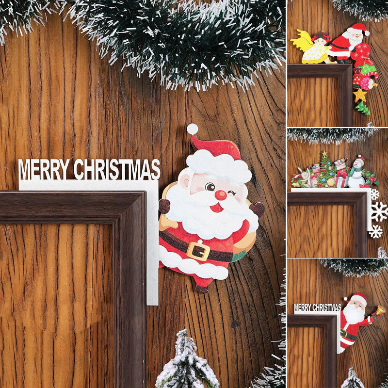 Weihnachtliche Türrahmen-Deko – Festlicher Charme für dein Zuhause!