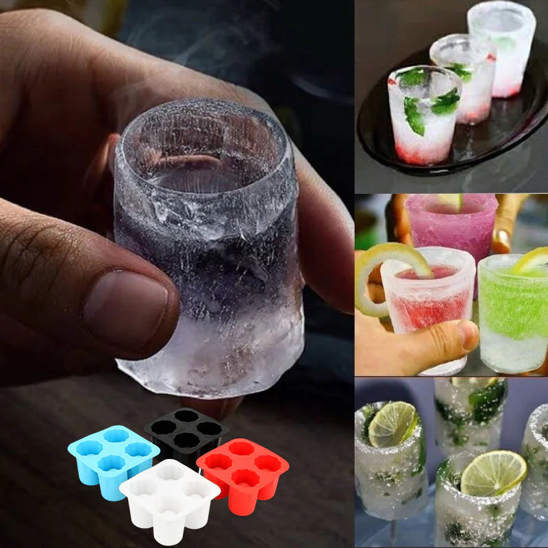 Eisige Shotform – Wiederverwendbare Eisglas-Form