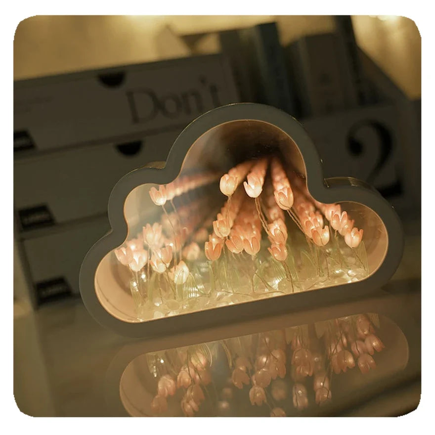 Endlose Tulpenlicht-Lampe