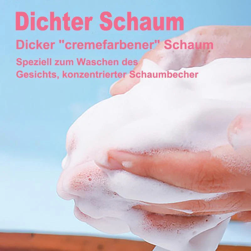 Schaumspender für sanfte Gesichtsreinigung