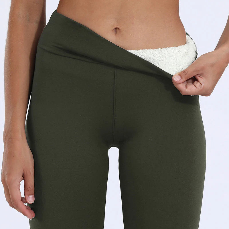 Kuschelige Winterleggings