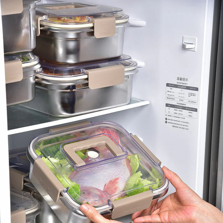 Edelstahl-Lunchbox 1600ml
