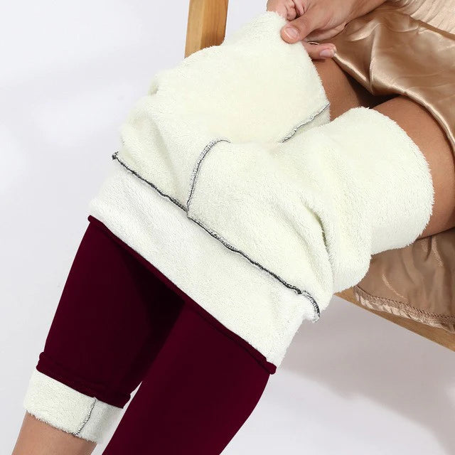 Kuschelige Winterleggings
