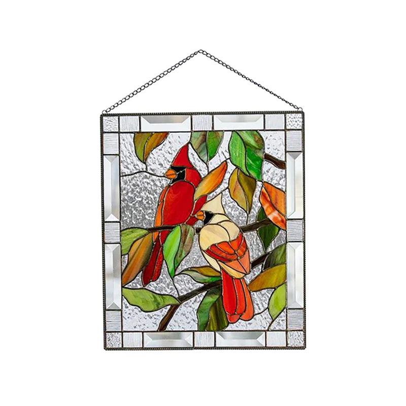 Buntglas Vogel-Anhänger für Fensterdekoration