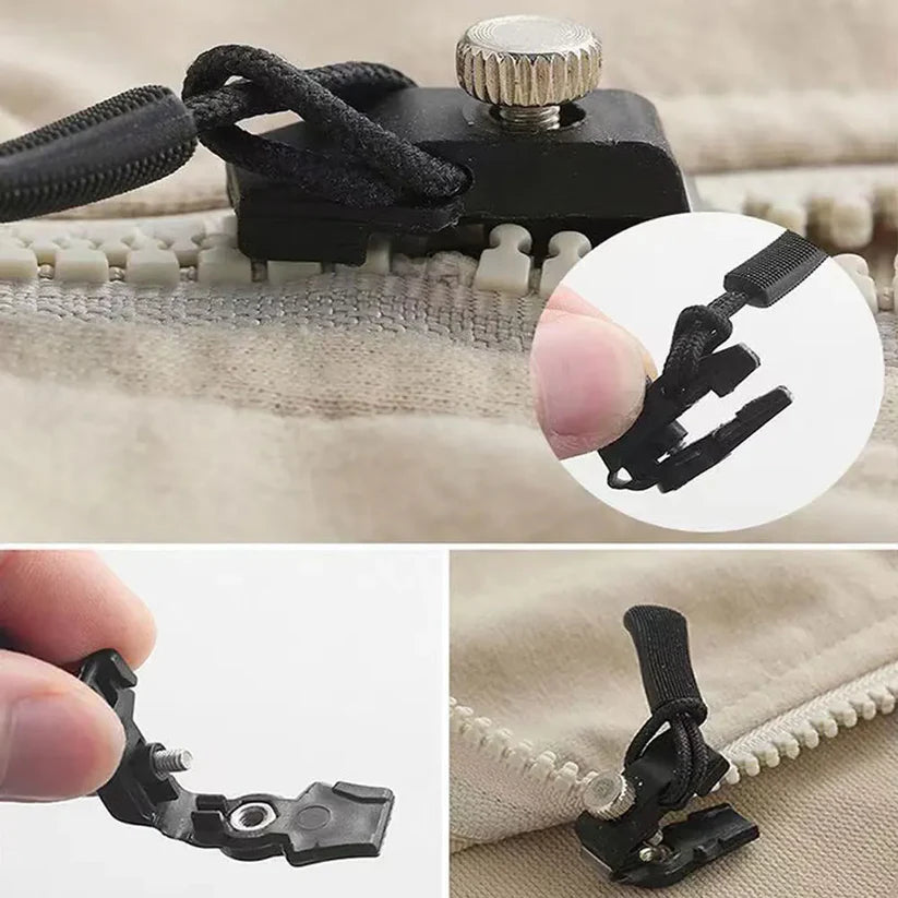 Zipper-Reparaturset 6-teilig