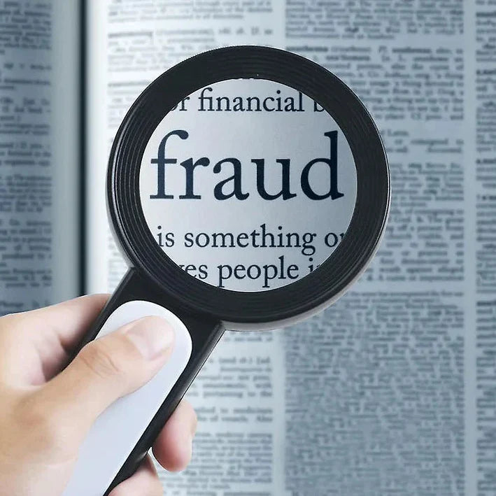 Vergrößerungslupe mit 30-facher Vergrößerung für Senioren