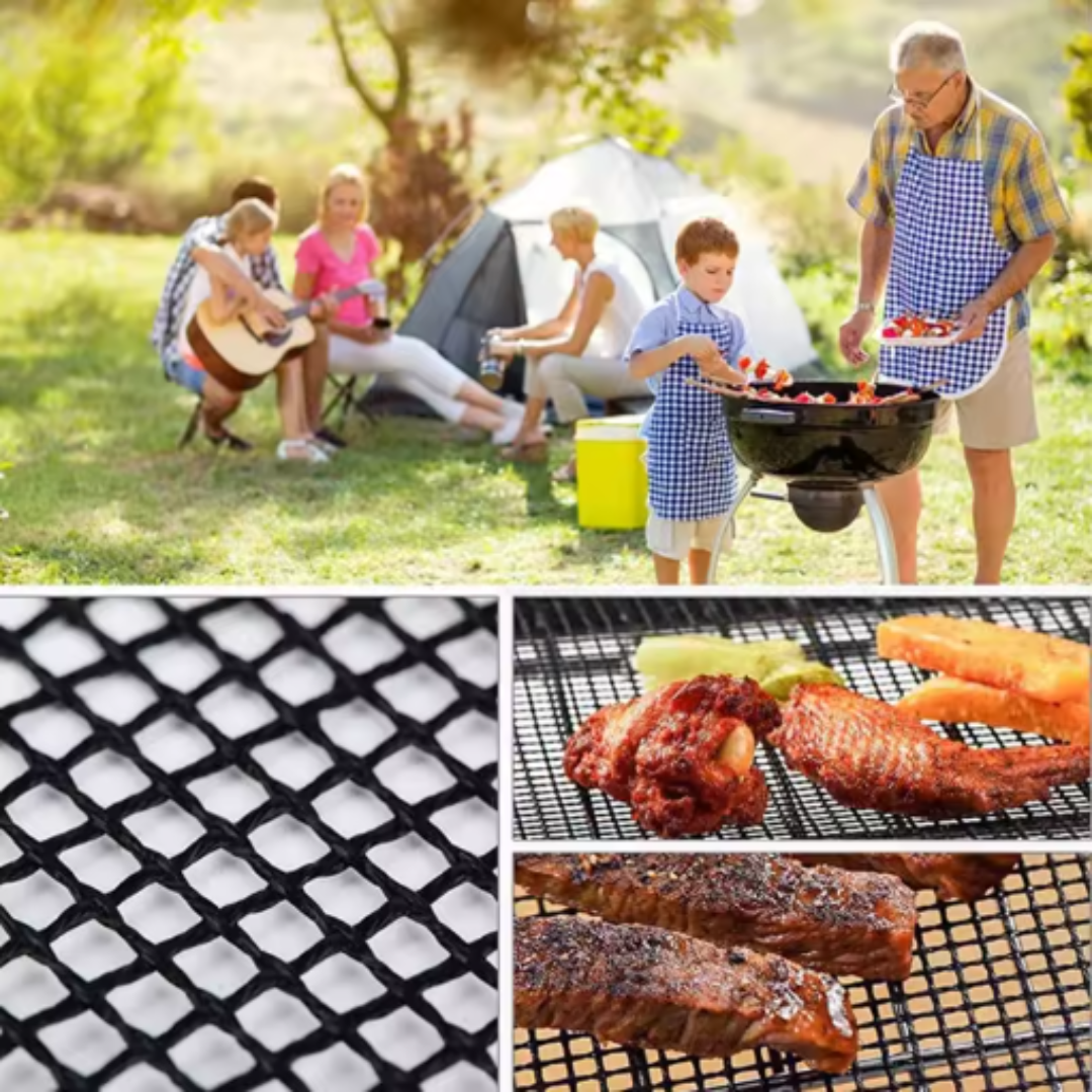 Antihaft-Teflon-Grillmatte – Perfekt für stressfreies Grillen