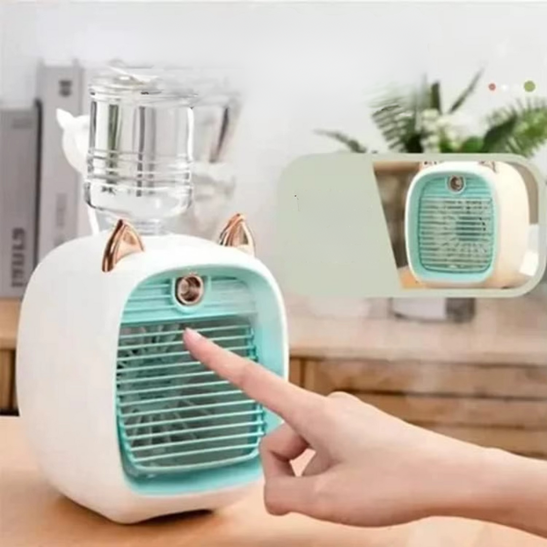 Tragbarer Sprühventilator – Erfrischung für unterwegs