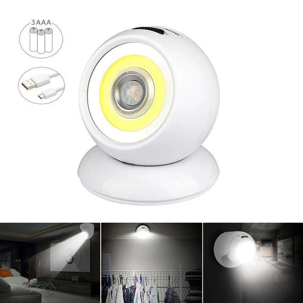 LED-Sensorlicht mit Magnet-Halterung