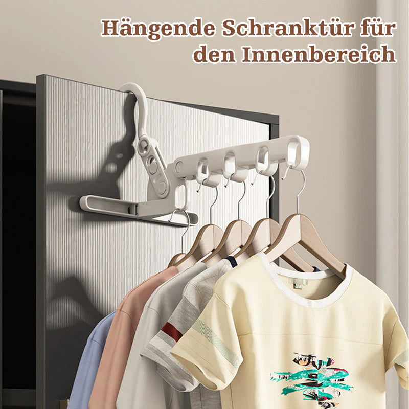 Faltbarer Reise-Kleiderbügel für platzsparende Aufbewahrung