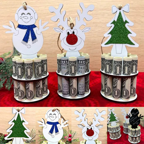 Kreativer Weihnachts-Geldhalter – Die besondere Art, Geld zu verschenken!