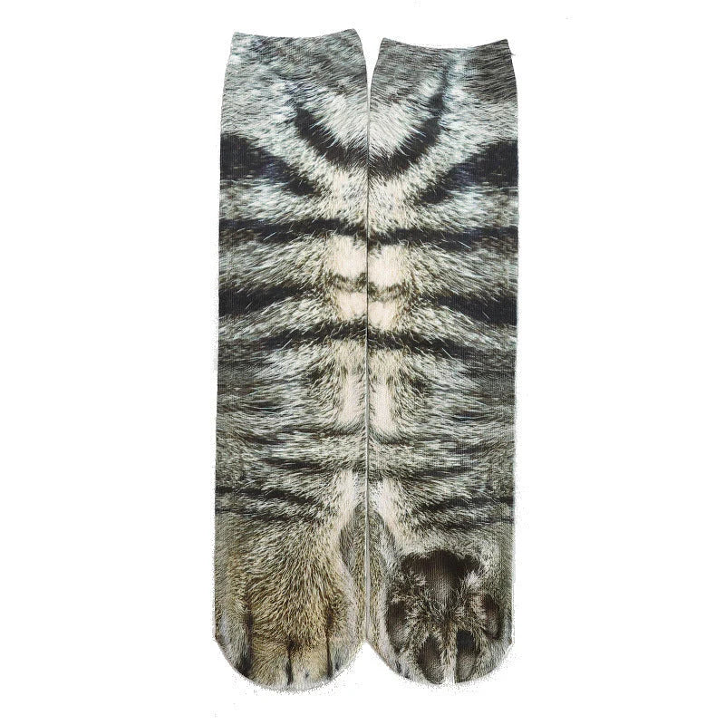 3D Tierpfoten-Socken