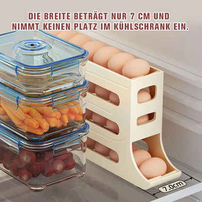 Vierstufiges Eier-Organizer-Regal