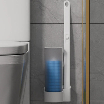 Einweg-Toilettenbürste mit Nachfüllköpfen