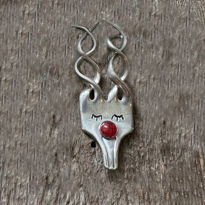Rentier-Gabel Anhänger – Ein einzigartiger Weihnachtsschmuck!