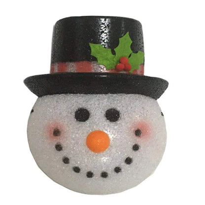 Winterliche Schneemann-Lampenschirm für die Veranda