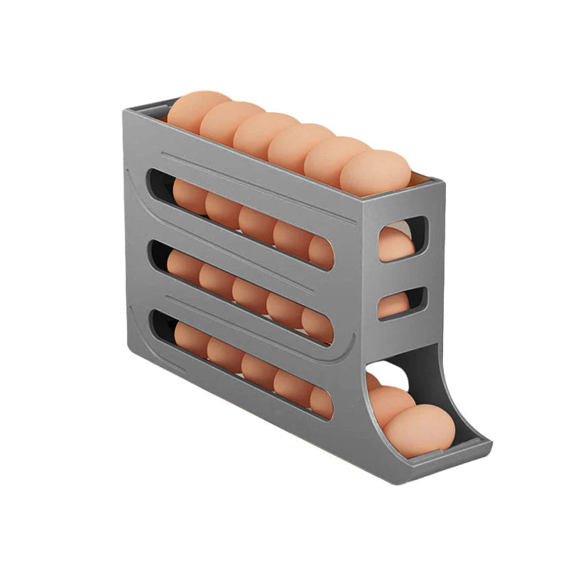 Vierstufiges Eier-Organizer-Regal