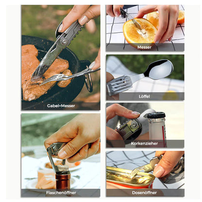 5-in-1 Multifunktions-Camping-Werkzeugset