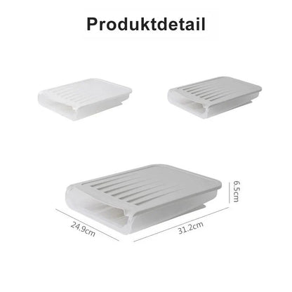 Praktischer Eierhalter mit Rollmechanismus
