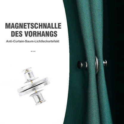 MagnetoClip – Magnetische Vorhanghalter für stilvolle Fensterdekoration