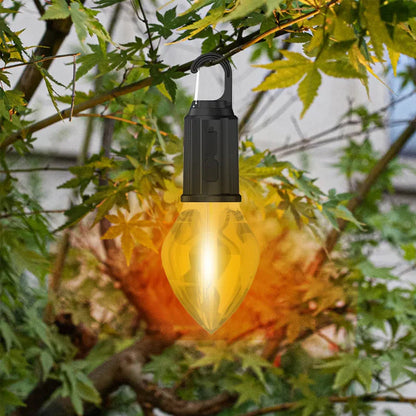 Retro Campinglampe mit Typ-C Ladung