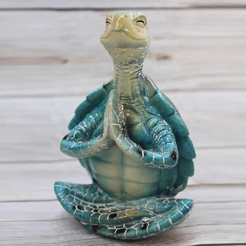 Zen-Schildkrötenfigur für Meditation & Wohnkultur