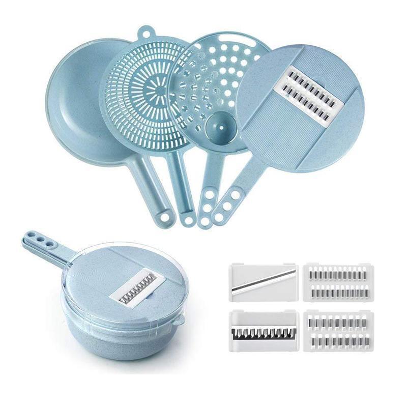9-in-1 Multifunktionaler Gemüseschneider Set