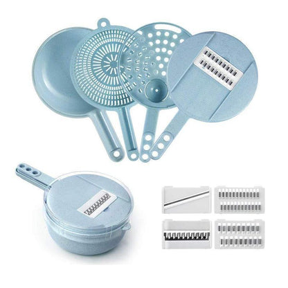 9-in-1 Multifunktionaler Gemüseschneider Set