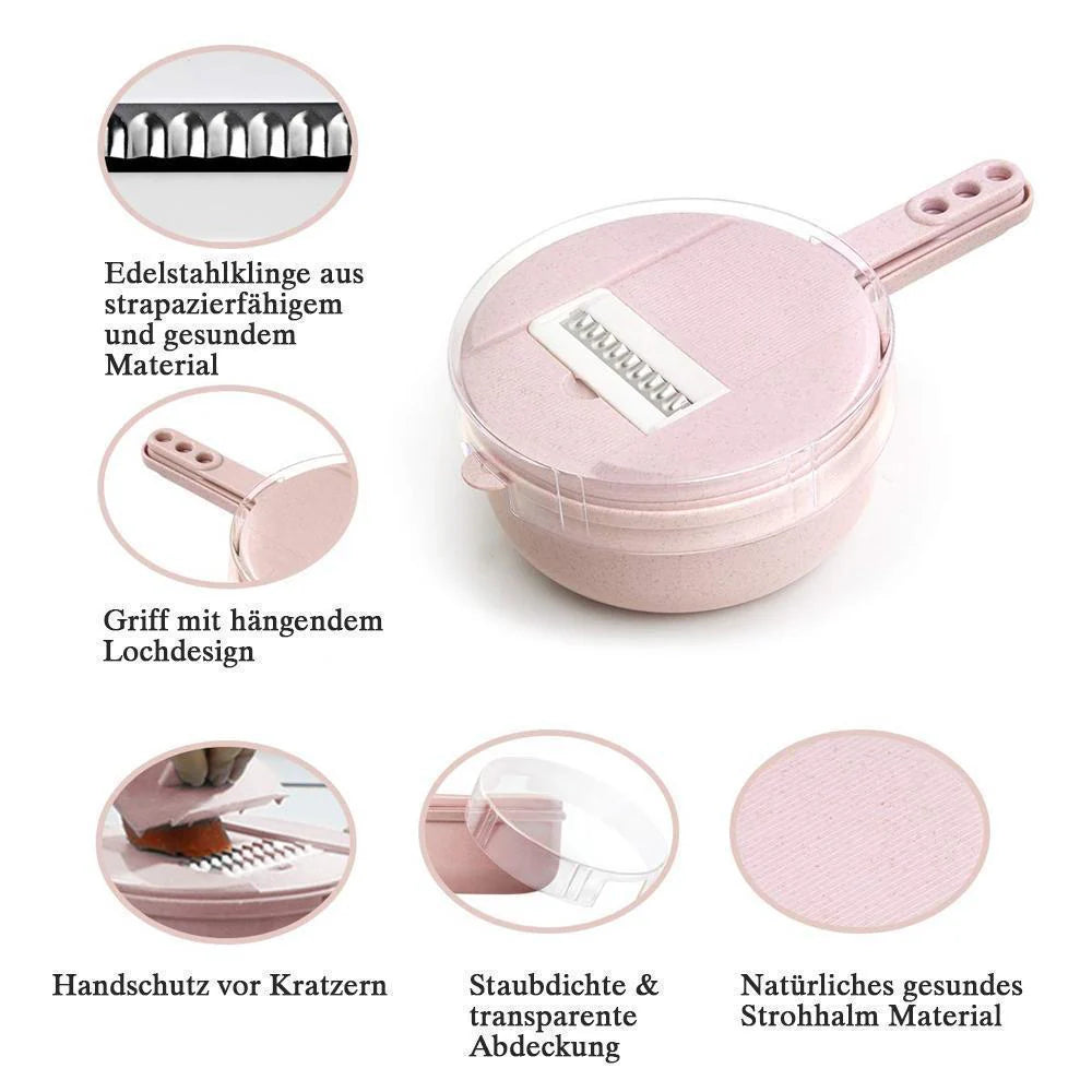 9-in-1 Multifunktionaler Gemüseschneider Set