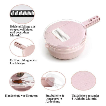 9-in-1 Multifunktionaler Gemüseschneider Set
