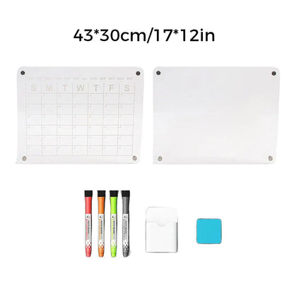 Magnetischer Kühlschrank-Planer mit Memo-Set