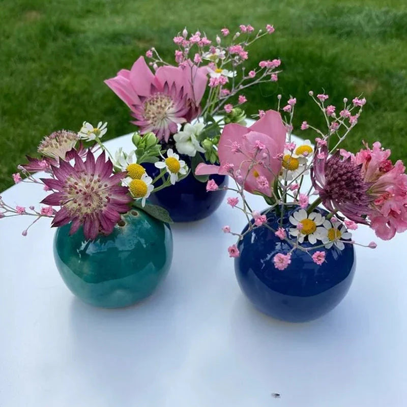 Mini-Blumenvase Stein