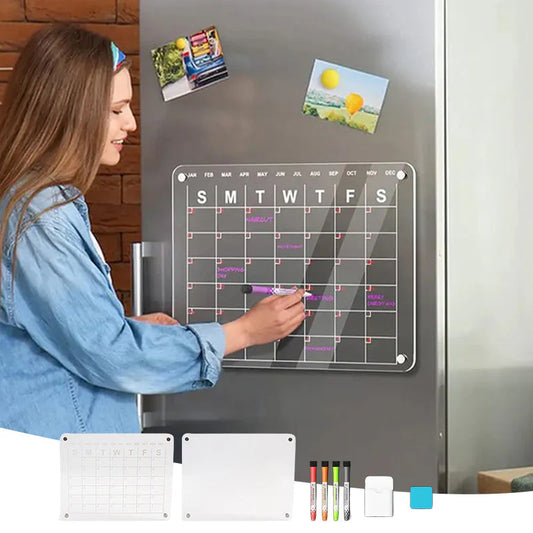 Magnetischer Kühlschrank-Planer mit Memo-Set