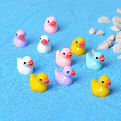 Mini Gelbe Enten Dekoration