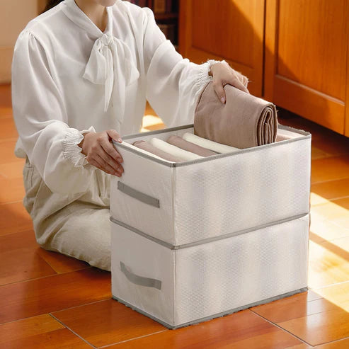 Faltbare Aufbewahrungsbox mit Fächern