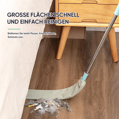 Flexibler Mikrofaser-Staubwischer mit Teleskopstange