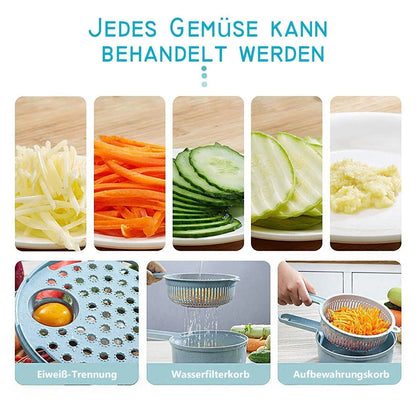 9-in-1 Multifunktionaler Gemüseschneider Set