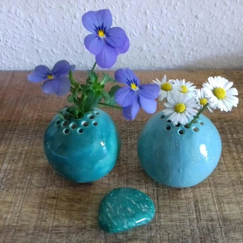 Mini-Blumenvase Stein