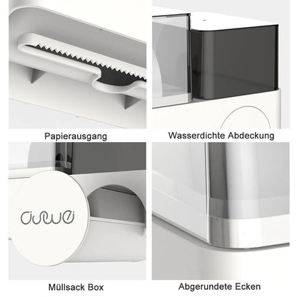 Wandmontierte 3-in-1 Badezimmer-Aufbewahrungsbox