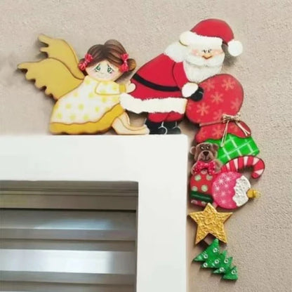 Weihnachtliche Türrahmen-Deko – Festlicher Charme für dein Zuhause!